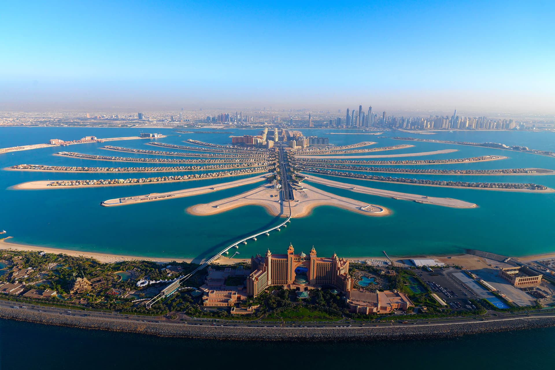 Район Palm Jumeirah — рукотворное чудо Дубая