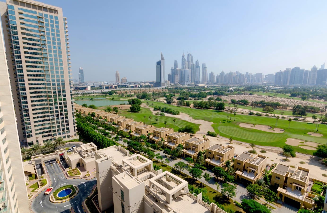 Зеленые районы Дубая